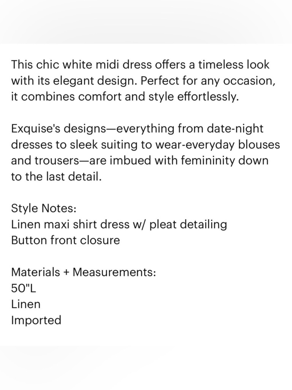 Anthropologie x Exquise Tobie Linen Maxi Dress Size Small NWT - Picture 4 of 16
